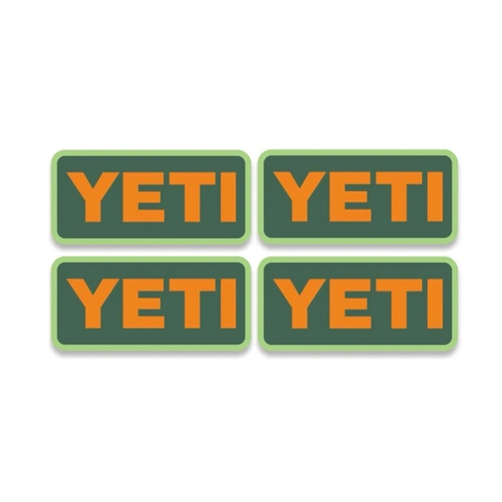 Pack of 4 Yeti Stickers